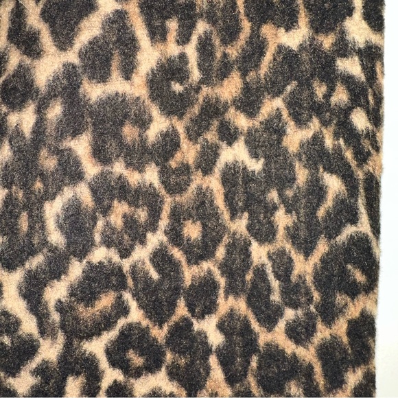 Talbots Women’s Size 10P Faux Fur Wool Blend Animal Print Pencil Skirt Lined Y2K - Picture 2 of 10